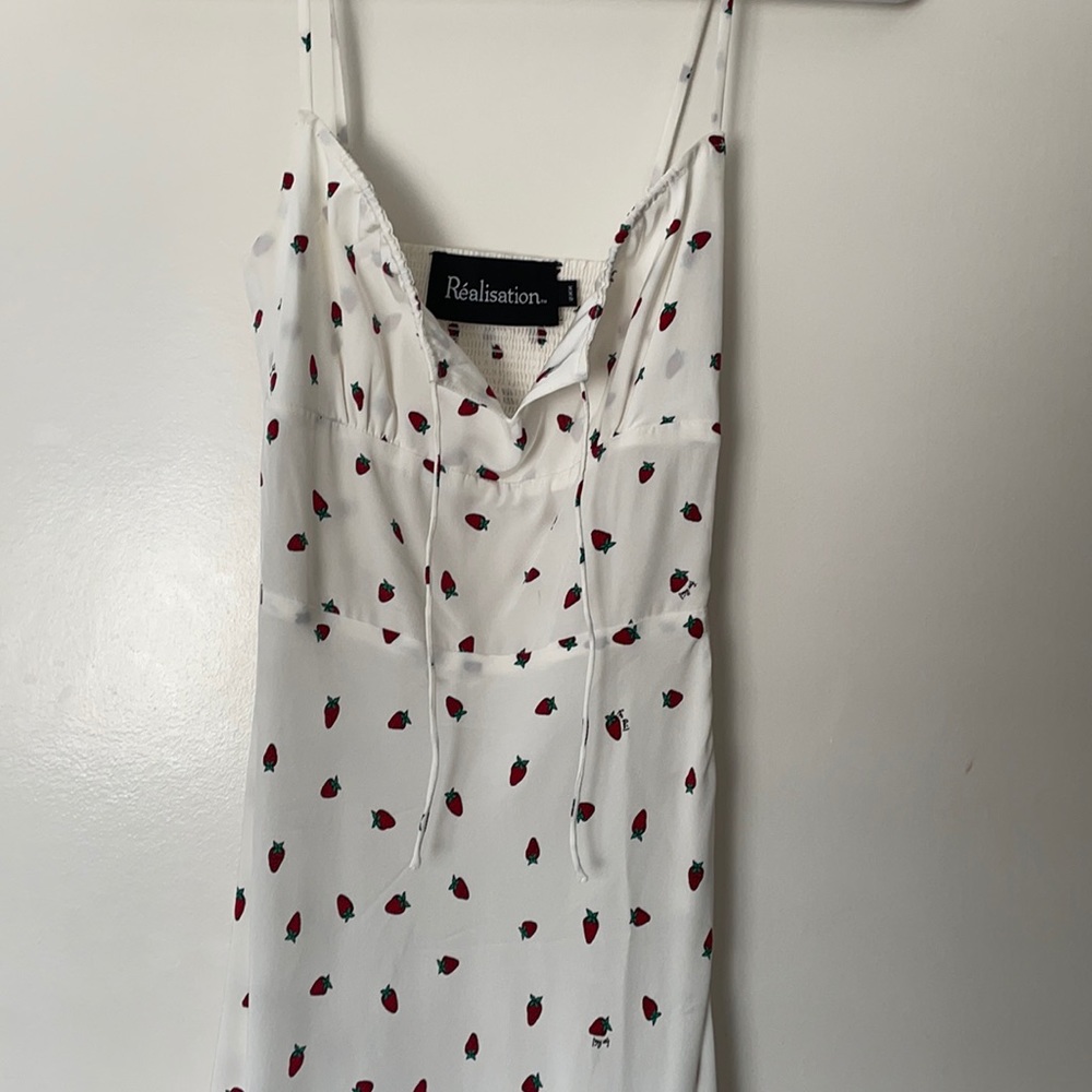 White Strawberry Alba dress